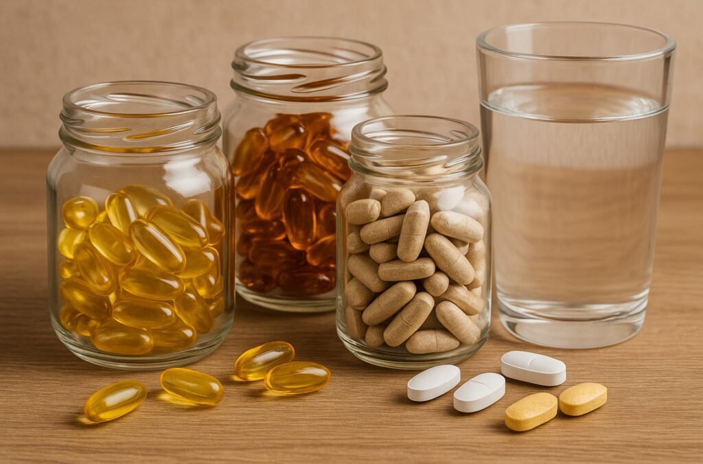 Importancia suplementos y vitaminas